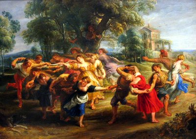 村民的舞蹈 作者 Peter Paul Rubens